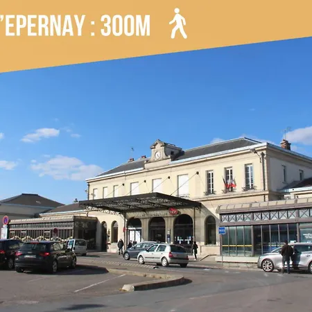 Gite Urbain - La Capsule - Parking Épernay Extérieur photo