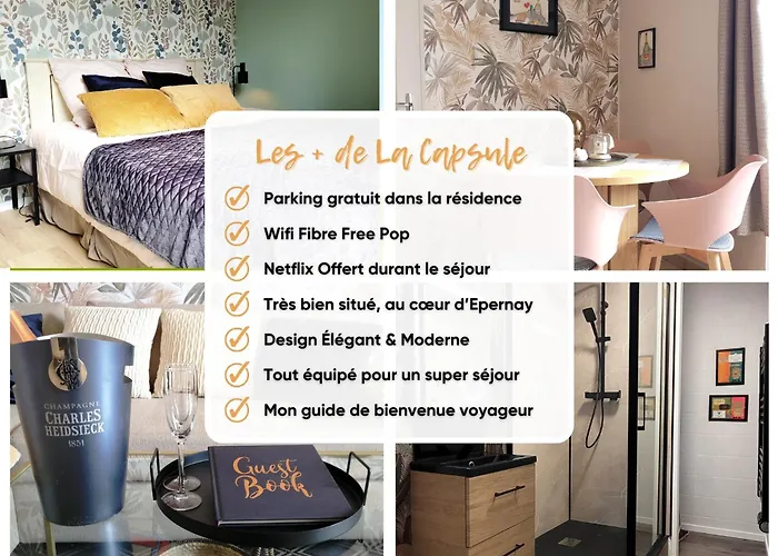 Gite Urbain - La Capsule - Parking